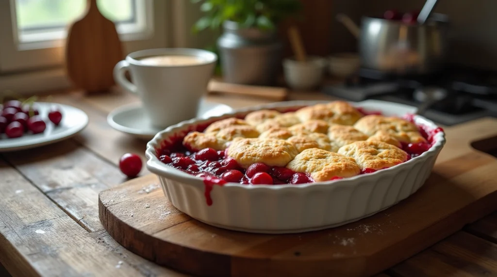 cherry cobbler recipe