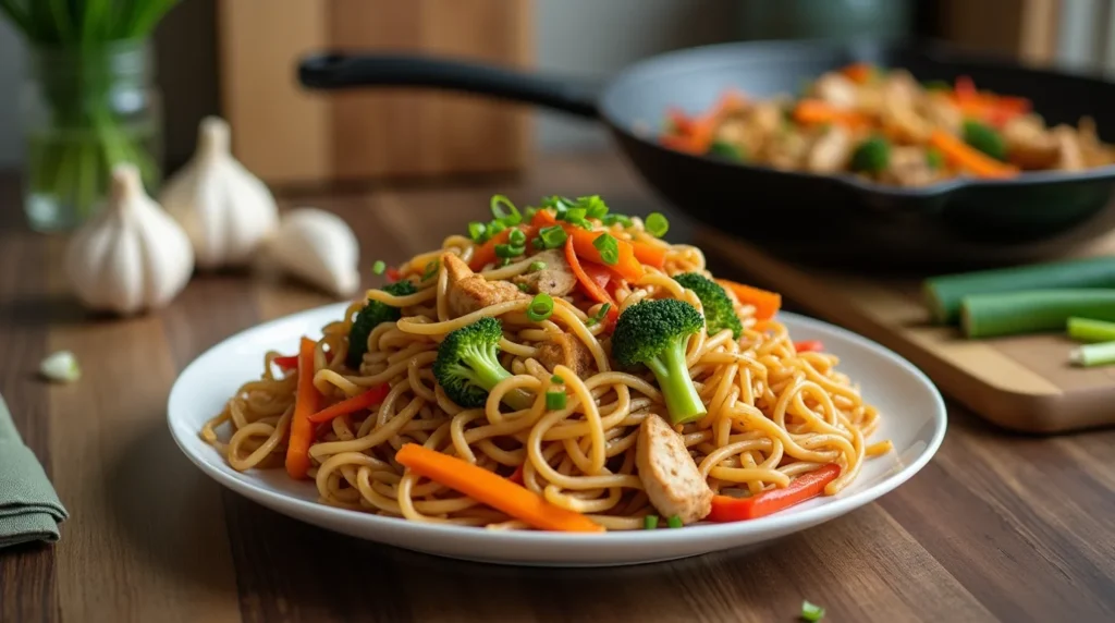 chicken lo mein recipe