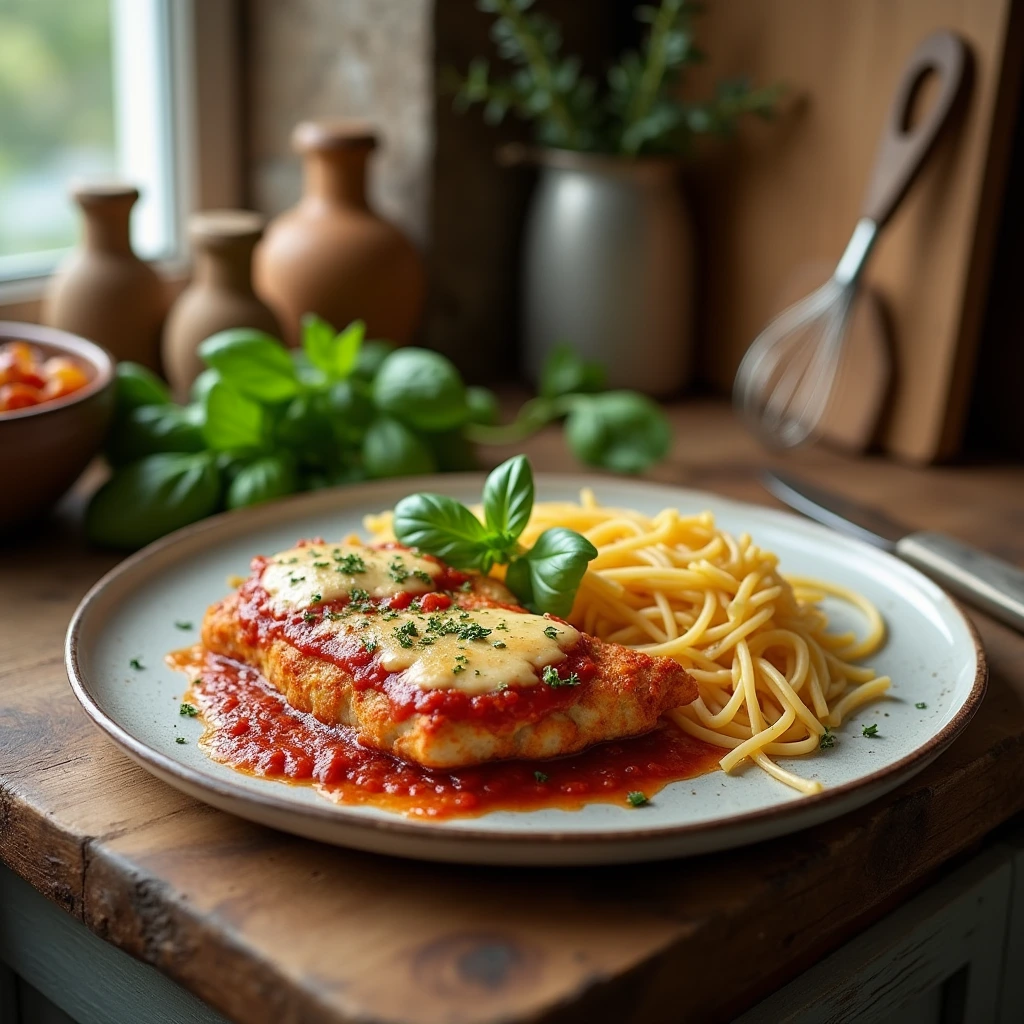 Baked chicken parmesan recipe