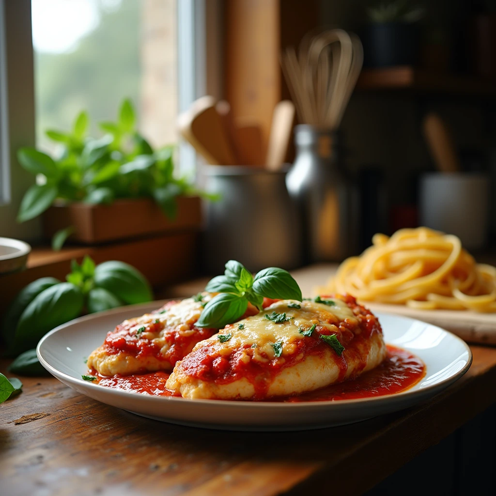 Baked chicken parmesan recipe