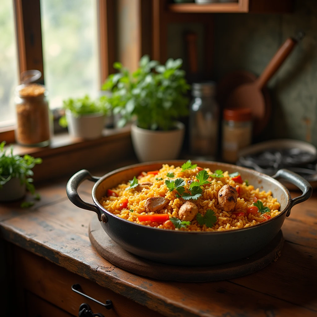 arroz con pollo recipe