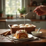 cinnamon roll icing recipe