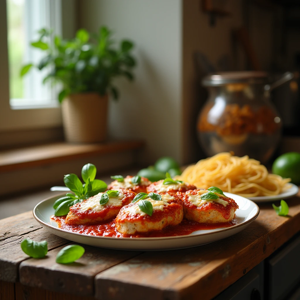 Baked chicken parmesan recipe