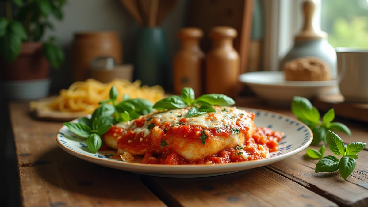 Baked chicken parmesan recipe