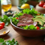 Steak salad