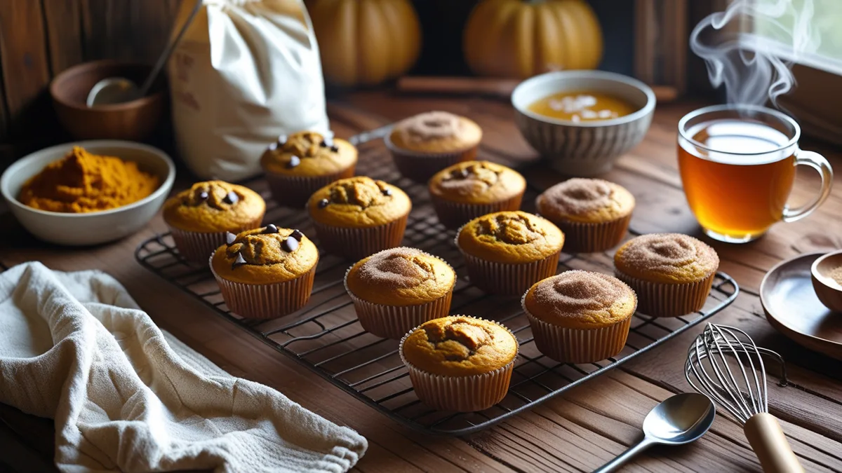 Pumpkin muffins recipe