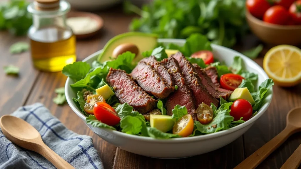 Steak salad