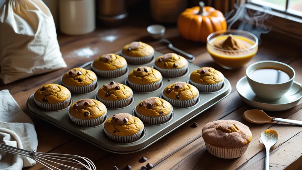 Pumpkin muffins recipe