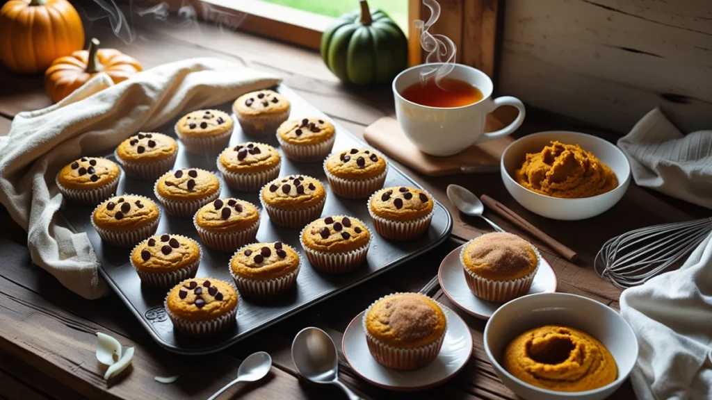 Pumpkin muffins recipe