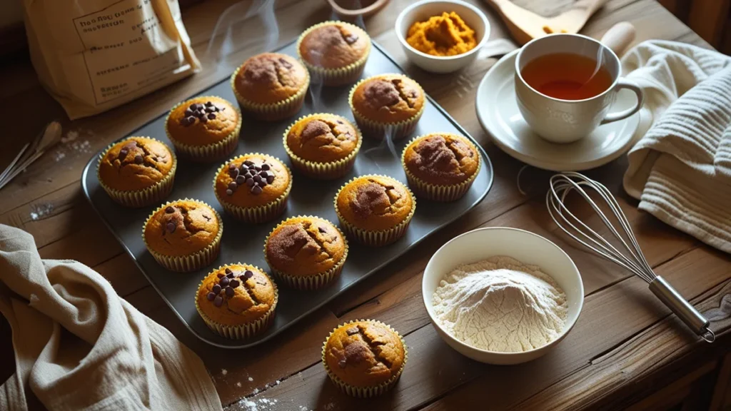 Pumpkin muffins recipe